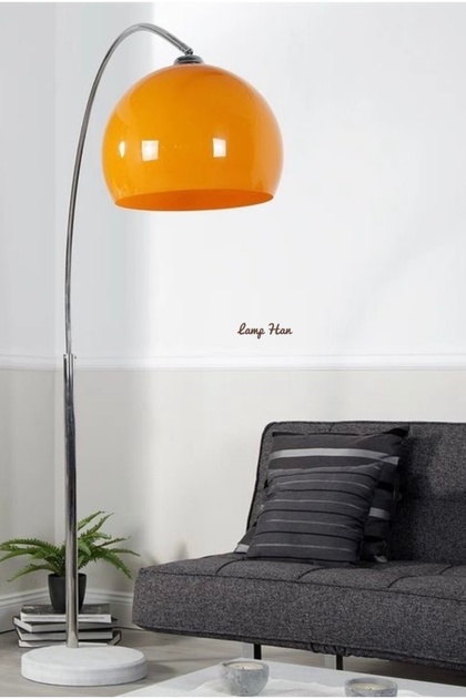Lamp Han Deve Boynu Serisi Zemin Lambası Olta Lambader (SATICI