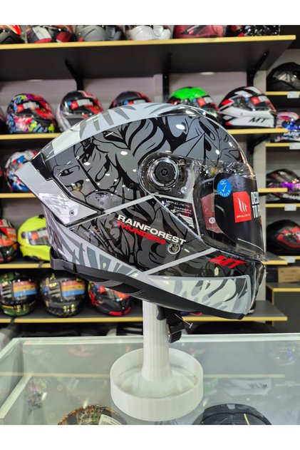Thunder 4 Sv Rainforest C2 Parlak Full Face Kask