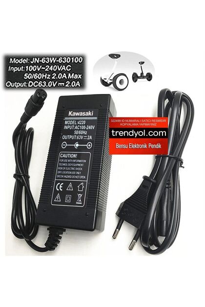 63V 2A GİNGER ŞARJ CİHAZI 63V 1.1A GİNGER ŞARJ CİHAZI 63V 2A ADAPTÖR 63V 1.1A ADAPTÖR BENSU PENDİK