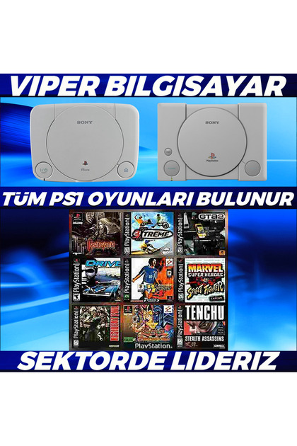 Sony MUHTEŞEM PS1 OYUNLARI - Fiyatı, Yorumları