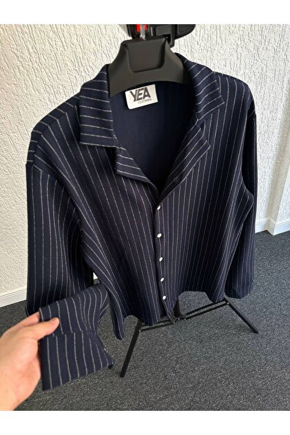 Crepe Fabric Regular Fit Long Sleeve Men's Shirt