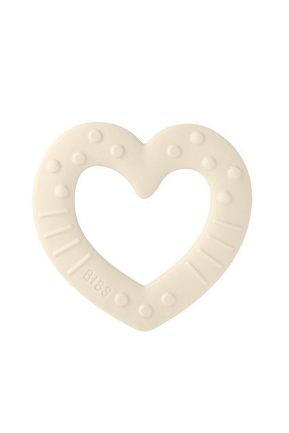 Baby Bitie Diş Kaşıyıcı Heart-Ivory