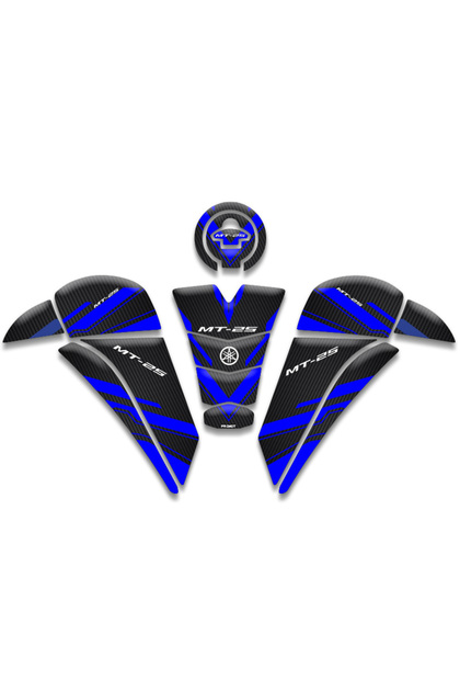 MOTOSIKLET TANK PAD YAMAHA MT25 (2020/2024) UYUMLU MODEL 04