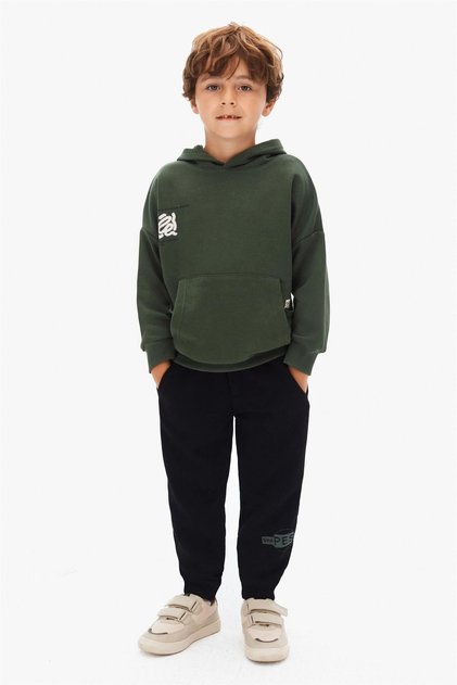 Boy's Sweat Green 4-8 Years Old 49502