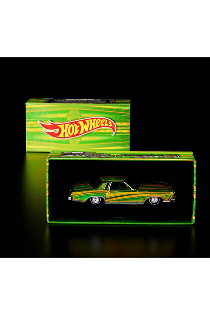 HOT WHEELS RLC Chevrolet Monte Carlo 1/64 Lowrider - Yeşil (HGK77