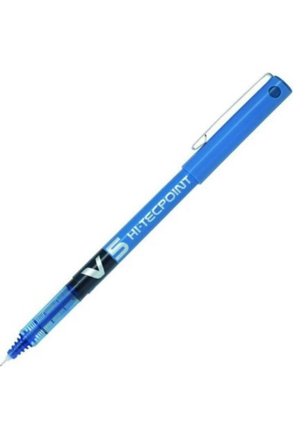 V5 Hi-Tecpoint 0.5 Needle Point Pilot Pen Blue Set of 3