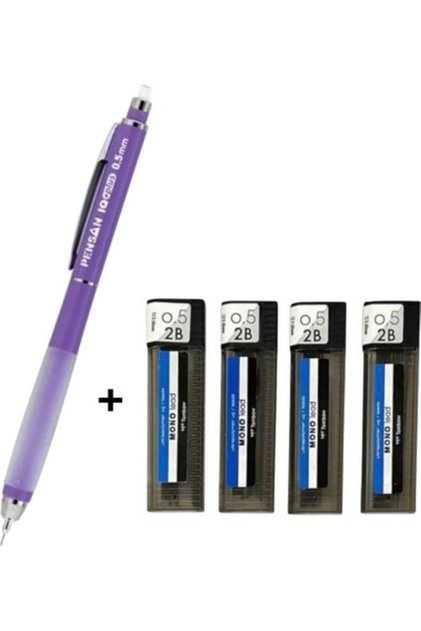 Iq Plus Versatil Pen 0.5 & 4 Pieces 0.5 2B Tombow Tip