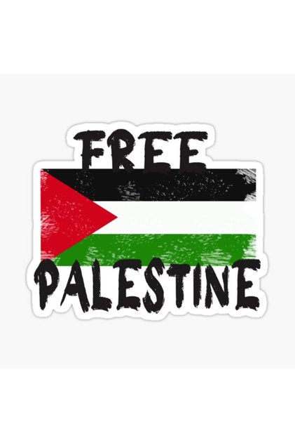 Palestine Gaza Freedom Car Auto Sticker 19cm