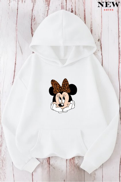Cartoon Character Printed Sweatshirt
