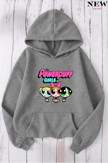 Powerpuff Girls Printed Sweatshirt