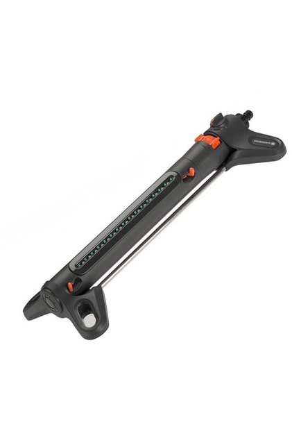 Aspersor, oscilant, raza de actiune 3 - 18 m, aria de udare de la 9 si 250 mp, debit reglabil, re...