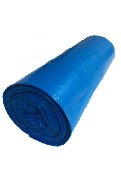 Saci menajeri albastri, 240 L, LDPE, 10buc/rola