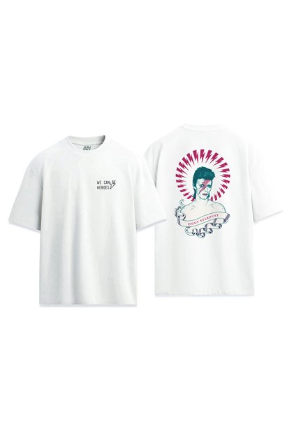 David Bowie Double Sided Front and Back Printed Unisex T-Shirt
