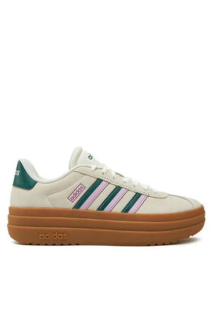 Teniși de damă bej ADIDAS-JI1788 OWHITE/CGREEN/BLILIL