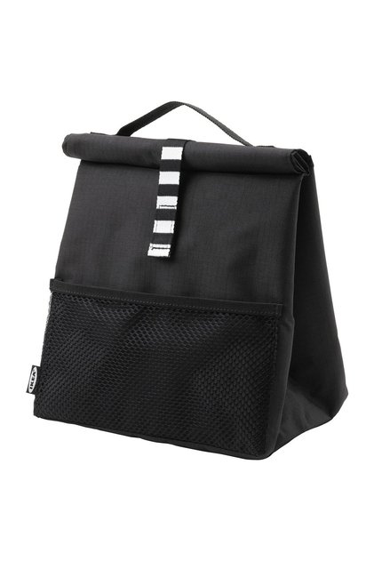 FRAMTUNG Lunch bag, black, 22 x 17 x 35 cm