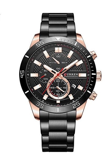 Curren 8417 Chrono Çelik Kordon Erkek Kol Saati - Fiyatı, Yorumları