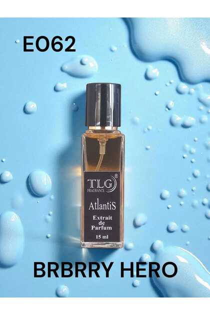 TLGE062e015 Brbrry Hero Extrait Erkek Parfümü, 15 ml (Cep Boyu)