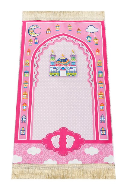 Digital Printed Girl's Prayer Rug