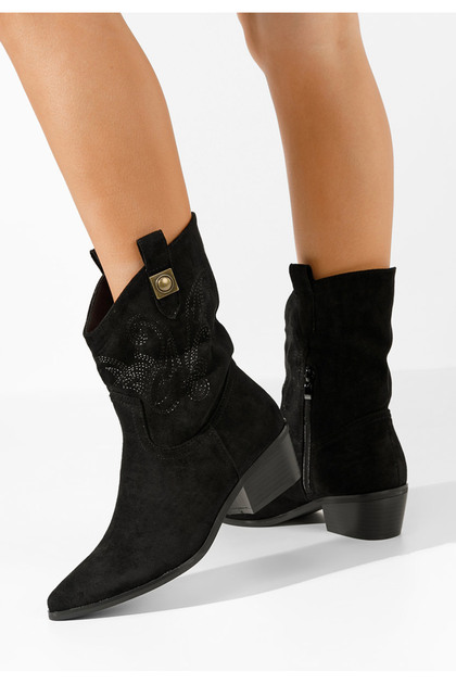 Cizme cowboy dama Avilina negre