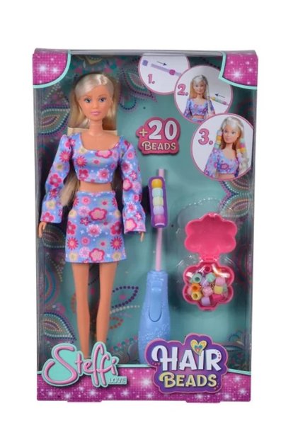 Păpușă Steffi Love Steffi Hair Beads