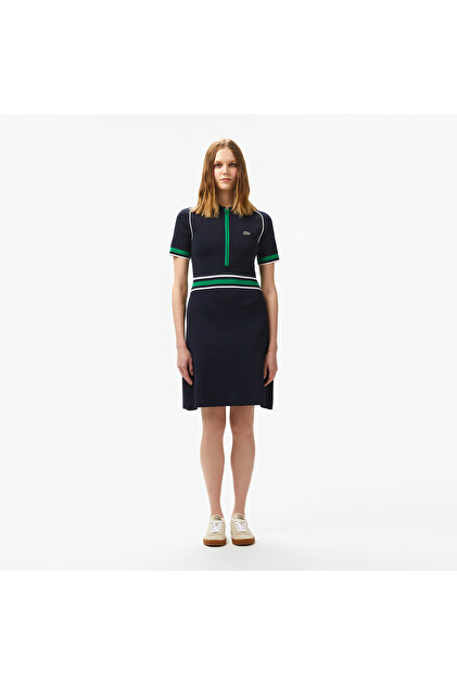 green deep v dress Hunter Green / Custom Size – SELINADRESS main image 1