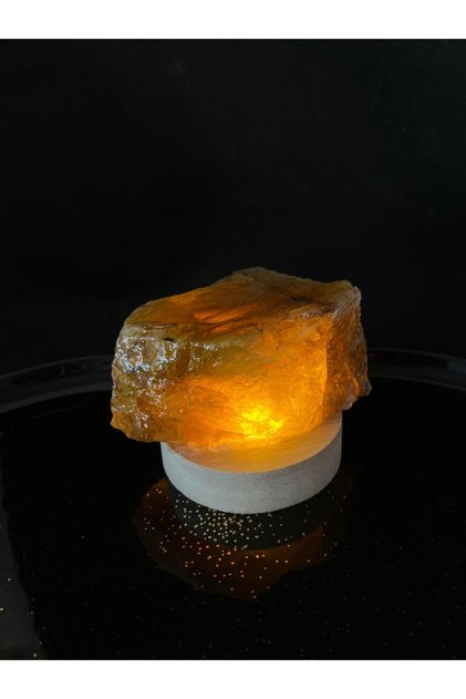 Citrine Natural Stone Lamp