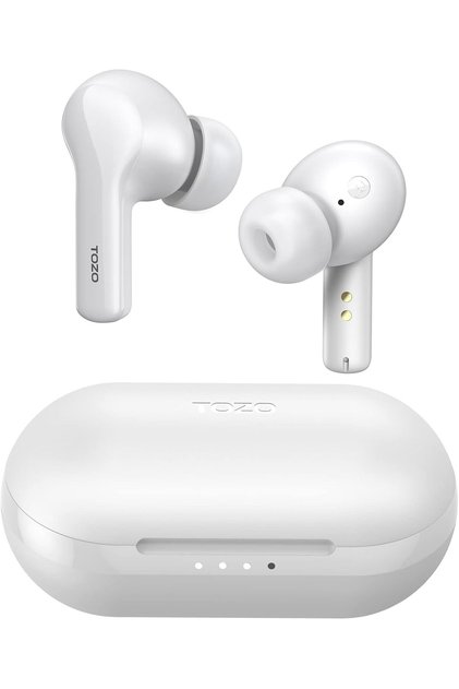 A2 Mini Wireless Earbuds Bluetooth 5.3 In-Ear Light-Weight Headphones with Mic, IPX5 Waterproof, White