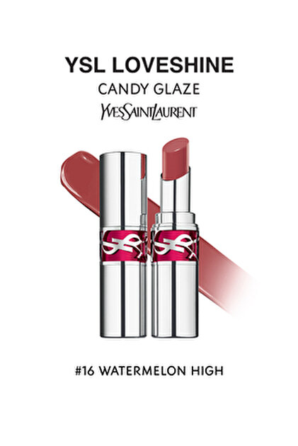 Yves Saint Laurent Loveshine Candy Glaze Parlatıcı Etkili Ruj 3