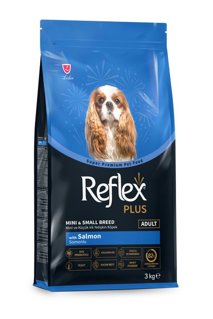 Plus Hipoalerjenik Mini ve Küçük Irklar için Somonlu Yetişkin Köpek Maması 3 kg