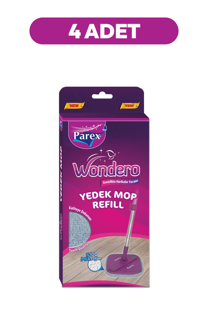Parex Mop Plakası Yedek Wondero Otomatik Temizlik Seti İçin