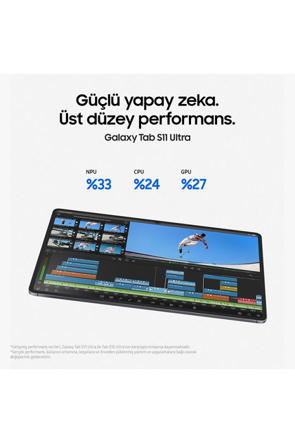 Samsung Galaxy Tab S11 Ultra 12GB 256GB Gümüş Tablet - Fiyatı