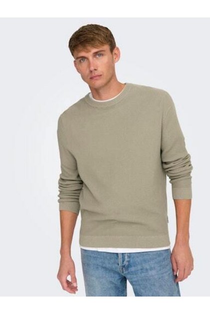 MALE FLAT KNIT PULLOVER
