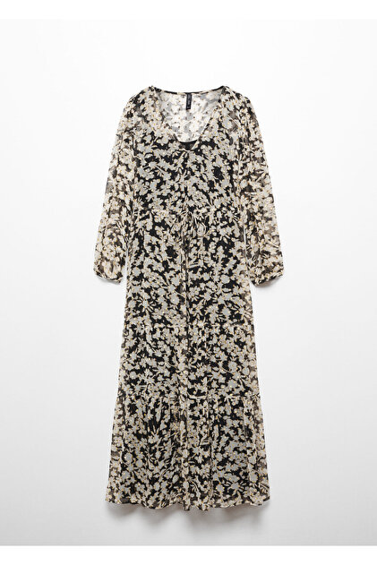 print cotton midi dress Women's Organic Cotton Midi Dress