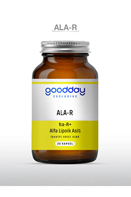 Ala-r 30 Kapsül Sodyum Ile Alfa Lipoik Asit Içeren Bitkisel Antioksidan