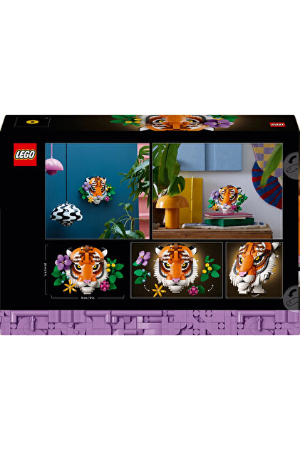 LEGO ® Art Fauna Koleksiyonu - Kaplan 31217 - 18+ Yapım Seti (744