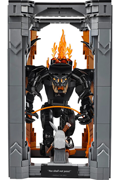 LEGO ® Icons Yüzüklerin Efendisi: Balrog™ Kitaplık Dekoru 10367