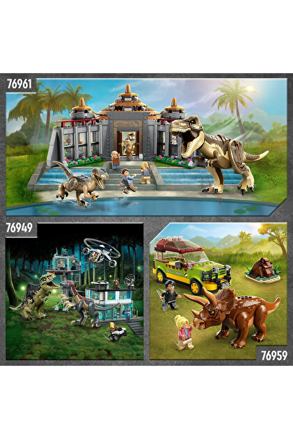 LEGO ® Jurassic World Dinozor Fosilleri: T. rex Kafatası 76964- 9+