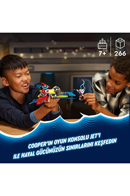 LEGO ® DREAMZzz™ Cooper'ın Oyun Kumandası Jeti 71489 - 7+ Yaratıcı
