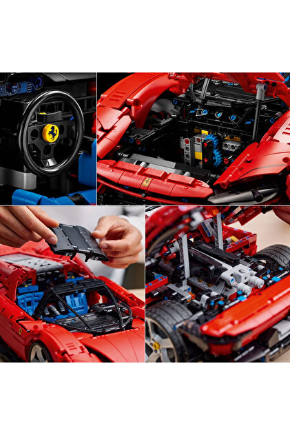 レネゲード6 LEGO ® Technic Ferrari Daytona SP3 42143 - 18+ Koleksiyonluk Model