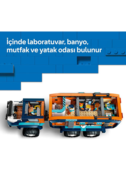 LEGO ® City Kutup Kaşifi Laboratuvar Kamyonu 60471 - 8+ Çocuklar