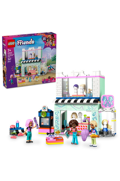 ® Friends Kuaför ve Aksesuar Mağazası 42662 - 7+ Çocuklar için Yaratıcı Oyuncak Yapım Seti (347P)