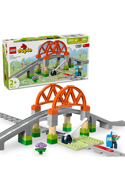 LEGO ® DUPLO® Kasabası Tren Köprüsü ve Rayları Ek Macera Seti