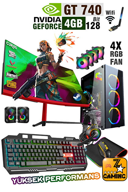 PC フルセット windows 10 HDD 500GB Zeiron Fx55 I5-3470 16gb 240gb Ssd+1tb Hdd Rx550 4gb 24