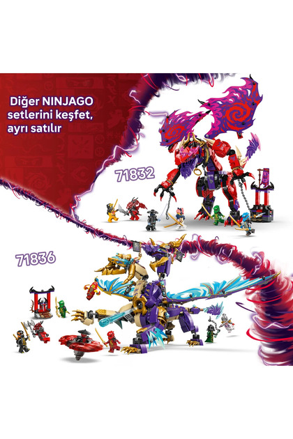 LEGO ® NINJAGO® Thunderfang Kaos Ejderhası 71832 - 8+ Çocuklar