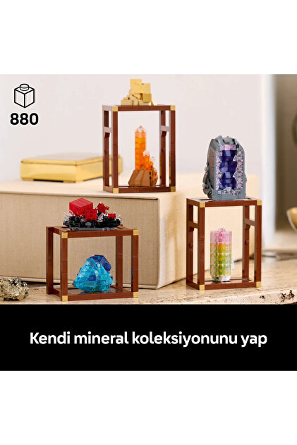 g-rap O.Z.O.G. ‎ LEGO ® Ideas Mineral Koleksiyonu 21362 – Yetişkinler için Oturma