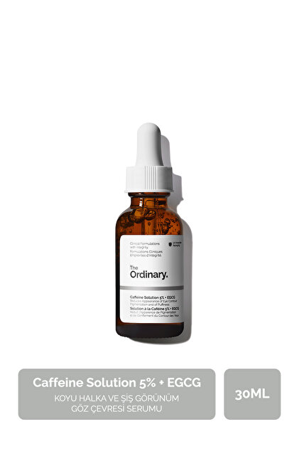 The Ordinary Caffeine Solution 5% + EGCG - Koyu Halka ve Şiş