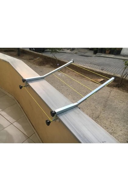 Balkon Duvarı Çamaşır Kurutma Askılığı