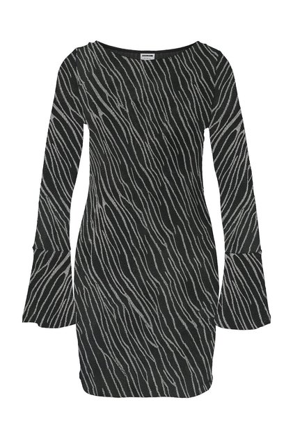 NMGILLY L/S BOATNECK SHORT DRESS JRS