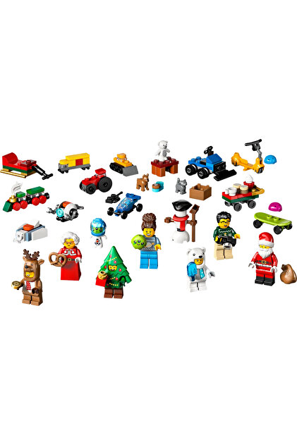 LEGO ® City 2025 Yılbaşı Takvimi 60475 – 5+ Oyuncaklarla Eğlenceli