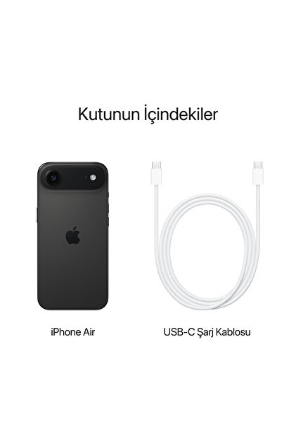 Apple iPhone Air 256GB Uzay Siyahı - Fiyatı, Yorumları